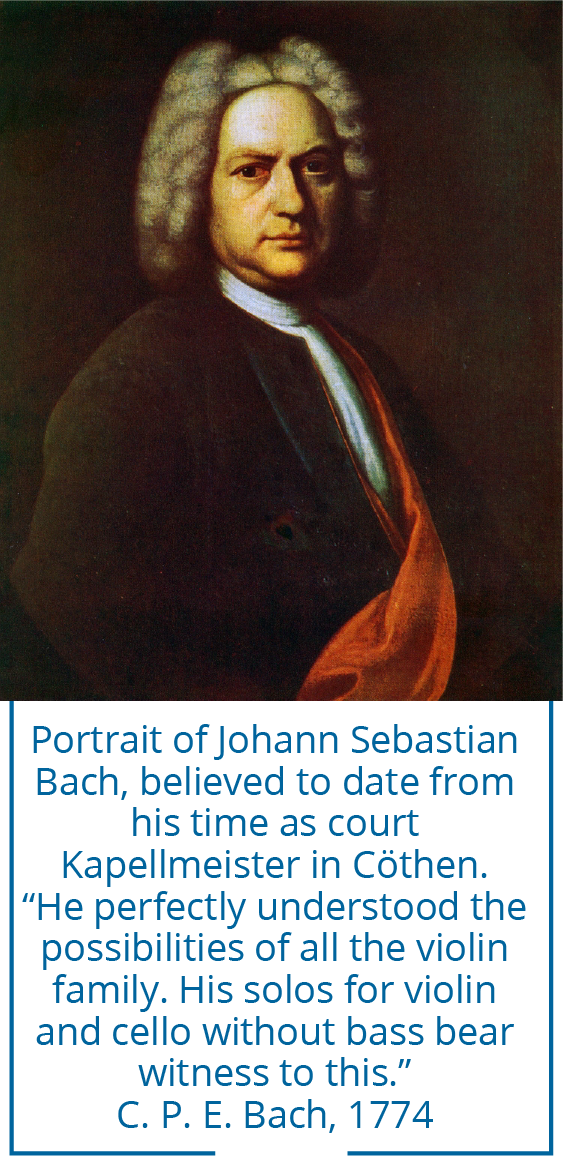 Portrait of Johann Sebastian Bach